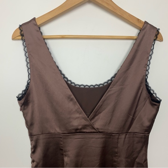 Forever 21 Sleeveless Satin Midi Slip Dress - Picture 10 of 12